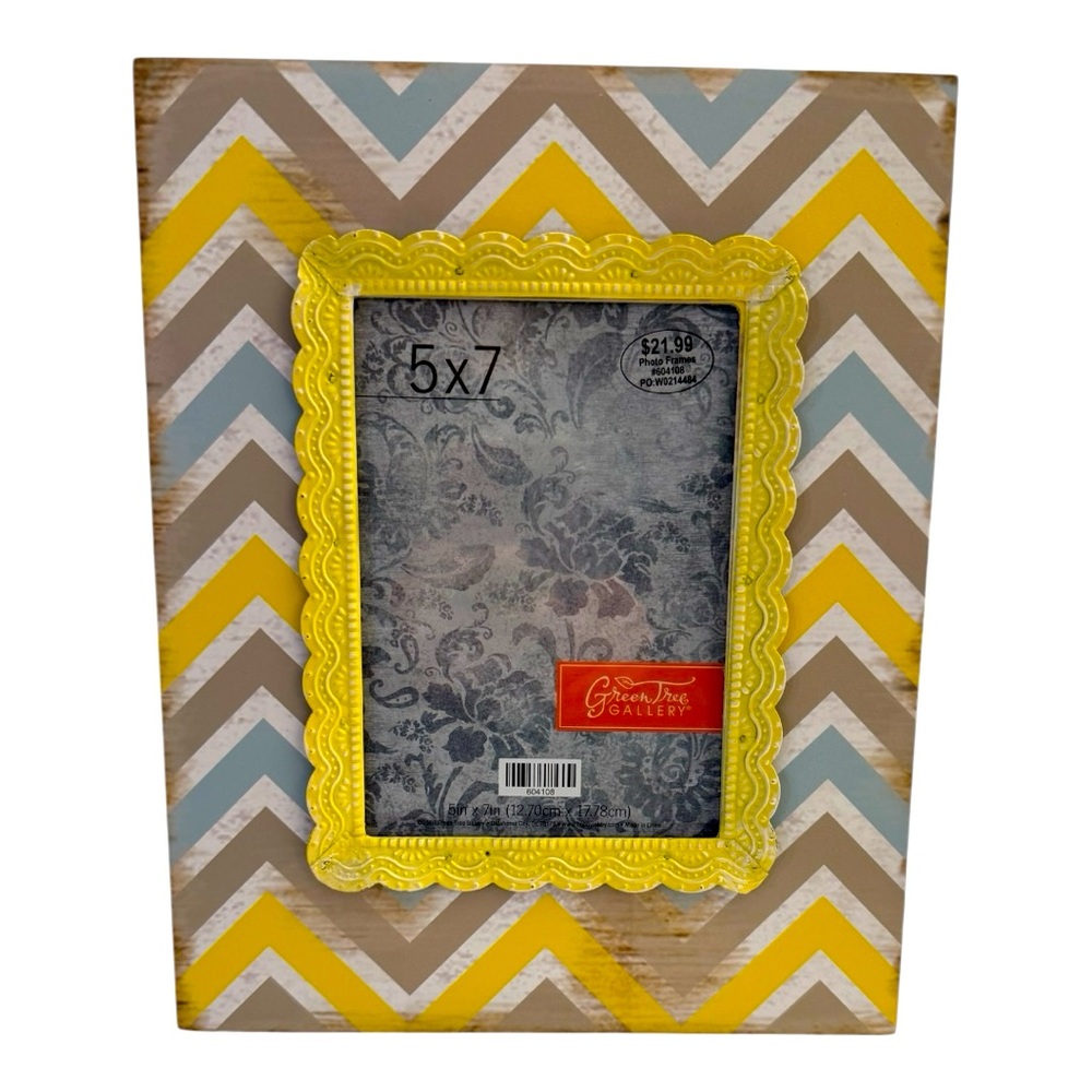 Chevron Pattern 5x7 Picture Frame